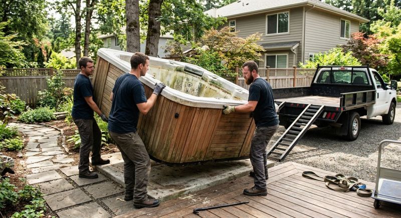 Hot Tub Removal in Sacramento, CA
