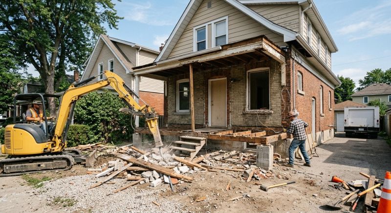 Concrete Porch Removal in Sacramento, CA
