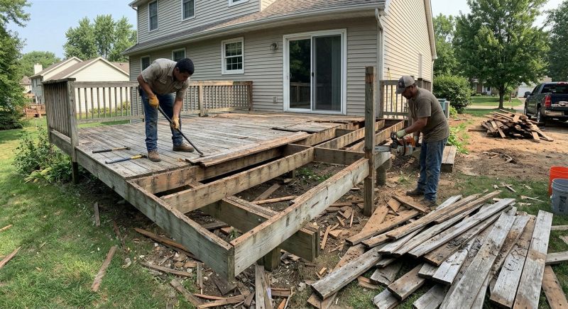 Deck Demolition Service in Bergen County, NJ