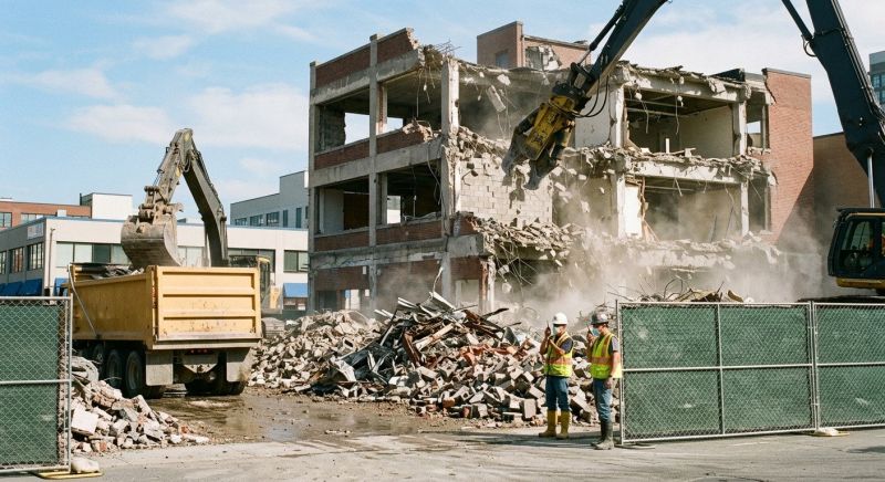 Factory Demolition in Houston, TX