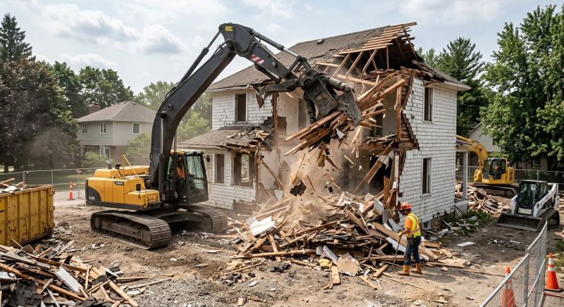 Home Demolition Service in Cypress, TX