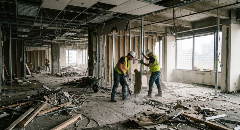 Industrial Demolition in Houston, TX