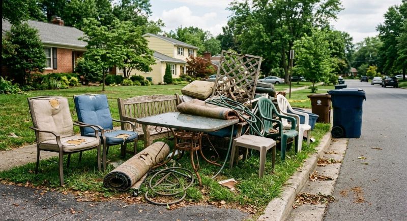 Patio Furniture Removal in Sacramento, CA