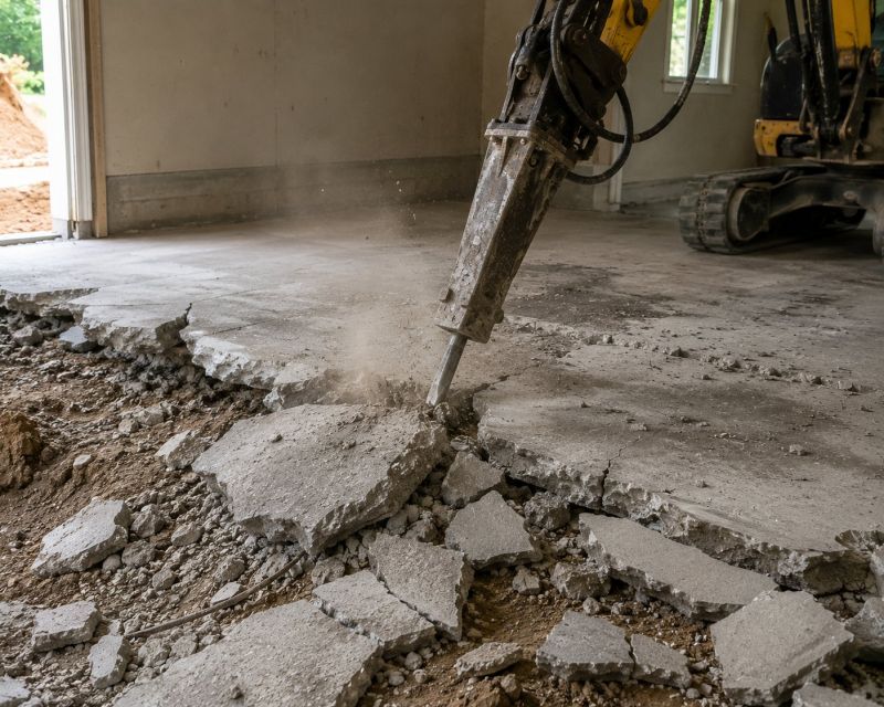Slab Removal in Bergen County, NJ