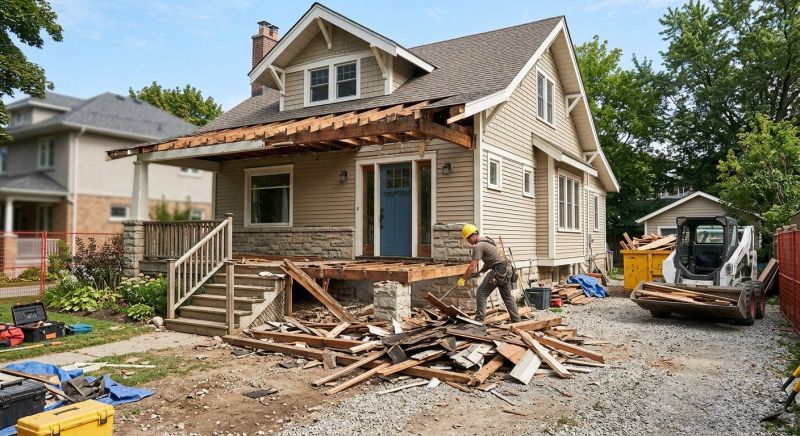 Terrace Demolition in Sacramento, CA